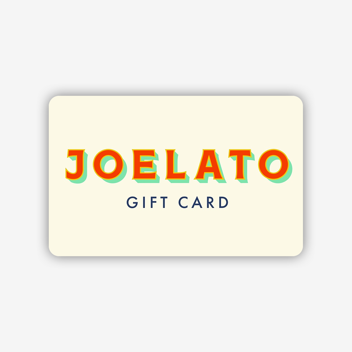 Joelato Gift Card