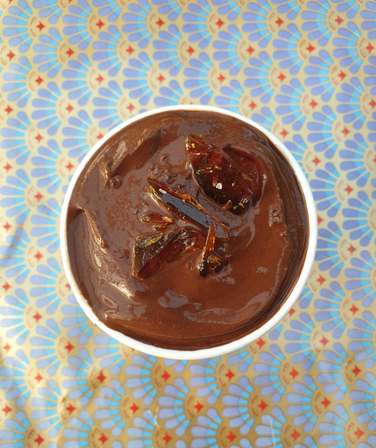 Chocolate & Sea Salt Caramel Sorbet
